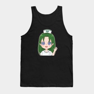 Hi! Nurse Mori Anime Character Tank Top